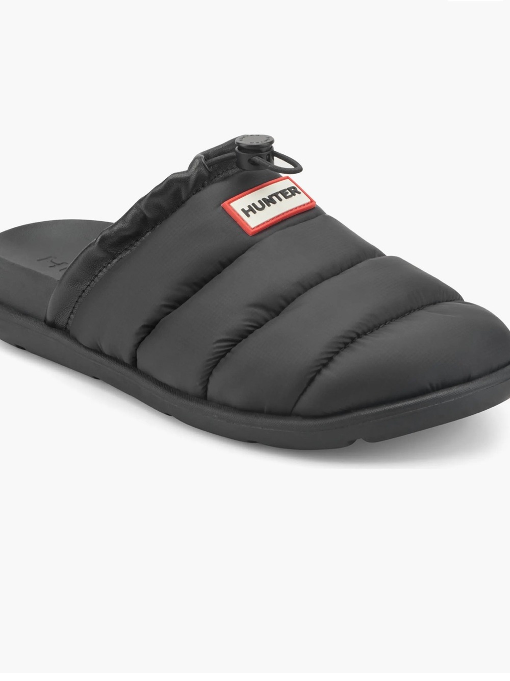 🆕 Hunter Black Sloane Quilted Mule - 8 NWT